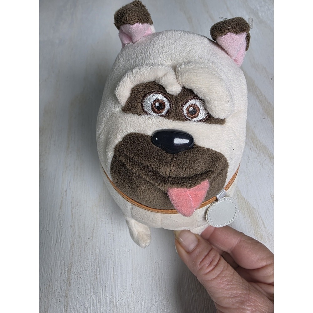 Secret Life Of Pets Mel Puppy Dog 6" Plush Stuffed Toy Beanie Babies